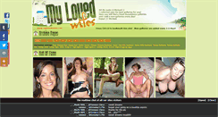 Desktop Screenshot of mylovedwifes.com